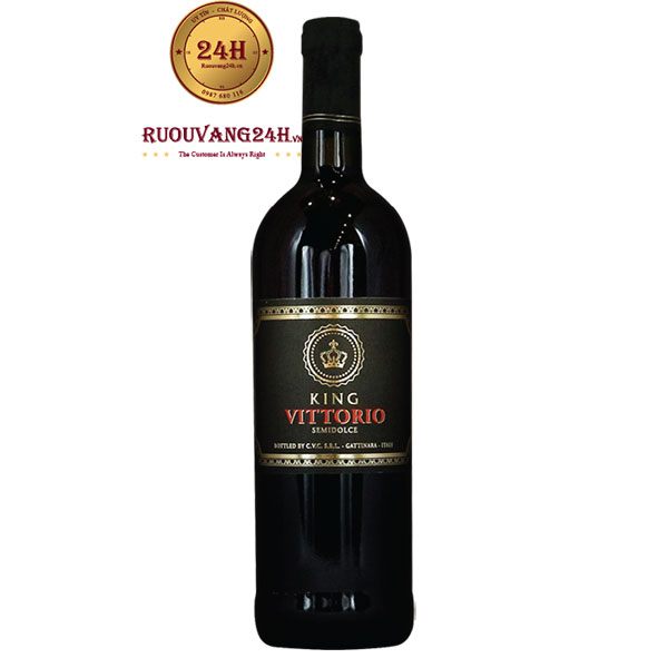 Rượu Vang KING Vittorio Semi Dolcer