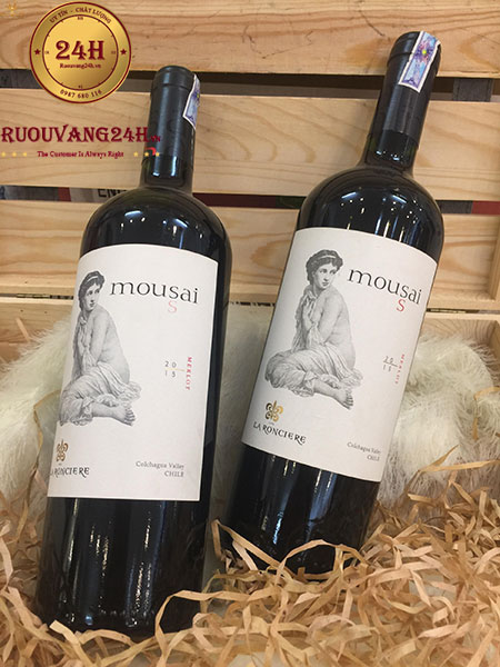 Rượu vang Mousai Merlot