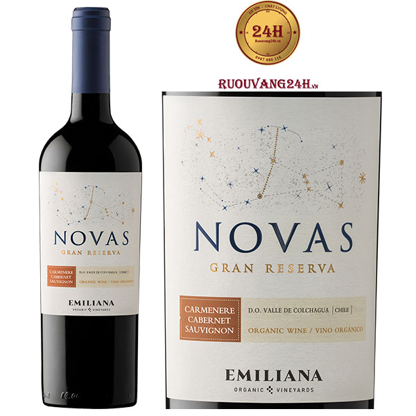 Rượu vang Novas Gran Reserva Carmenere Cabernet Sauvignon