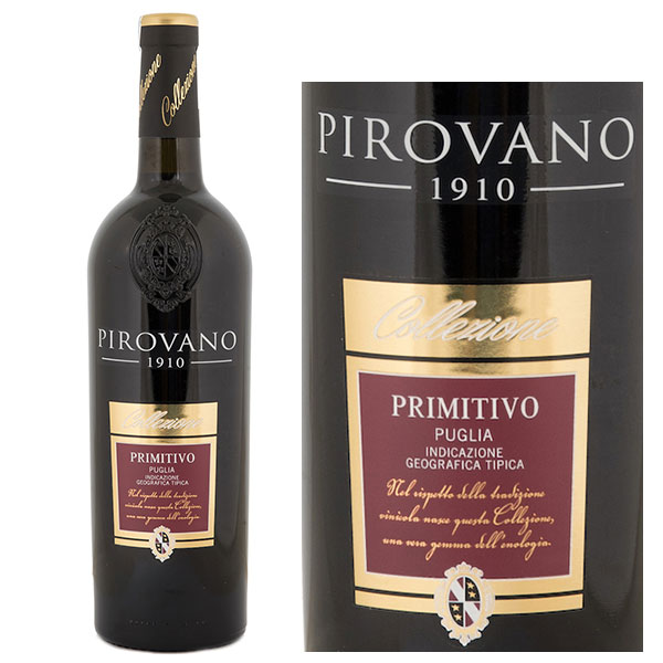 Rượu Vang Pirovano 1910 Primitivo