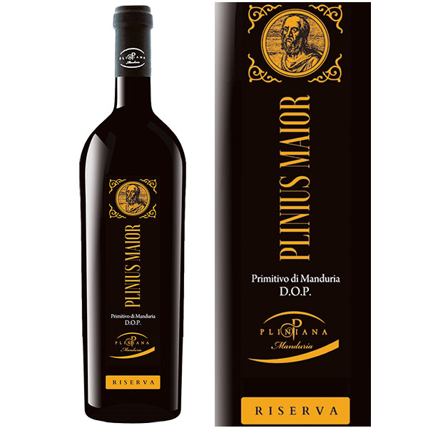 Rượu vang Plinius Maior Primitivo di Manduria D.O.P Riserva