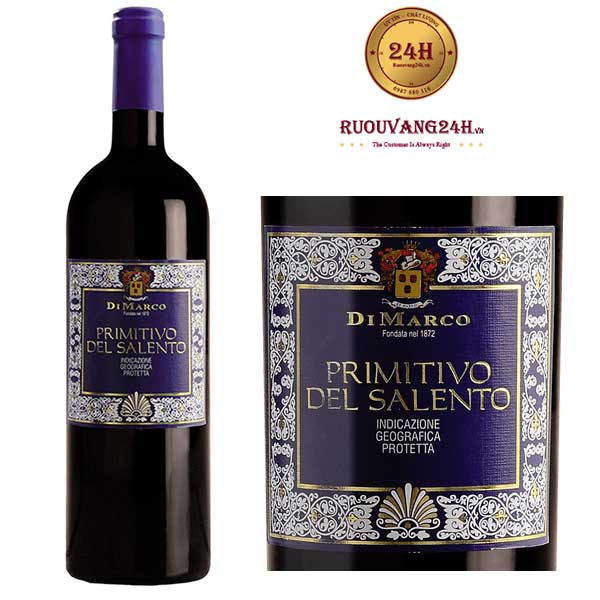 Rượu vang Primitivo del Salento Cantine di Marco