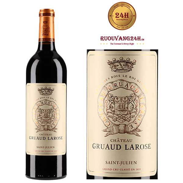 Rượu Vang Cau Gruaud Larose Saint Julien 24h Cau Gruaud La Rose