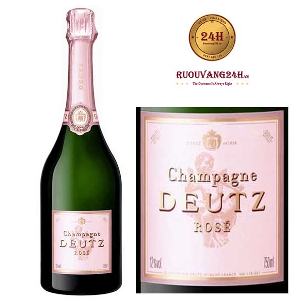 Rượu Champagne Deutz Brut Rose