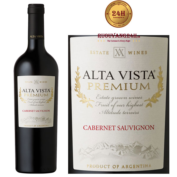 Rượu Vang Alta Vista Premium Cabernet Sauvignon 