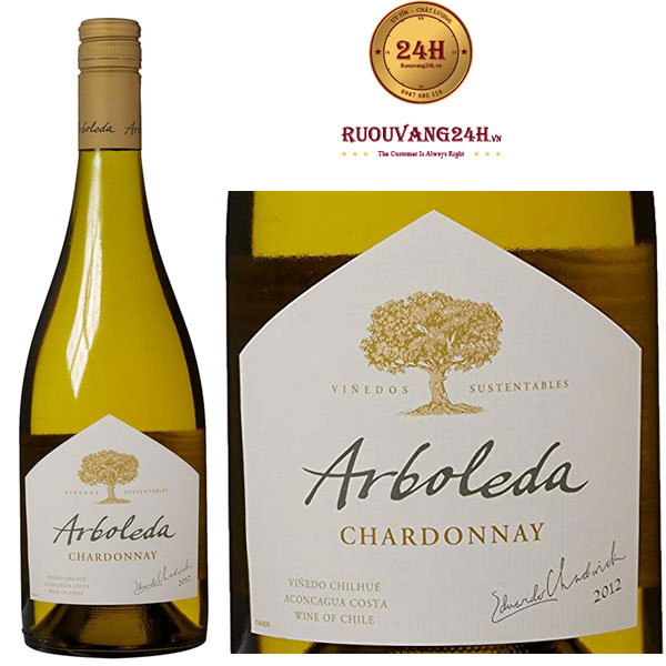 Rượu Vang Arboleda Chardonnay