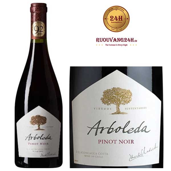 Rượu Vang Arboleda Pinot Noir