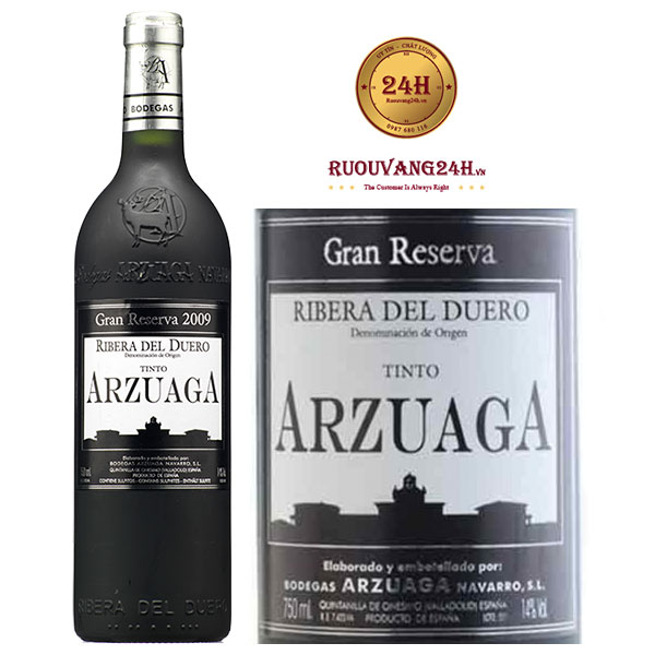 Rượu Vang Arzuaga Tinto Gran Reserva Ribeira de Duero Do