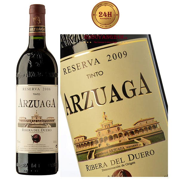 Rượu Vang Arzuaga Tinto Reserva Ribeira de Duero Do