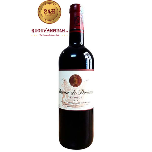 Rượu Vang Baron De Perissac Vin Rouge