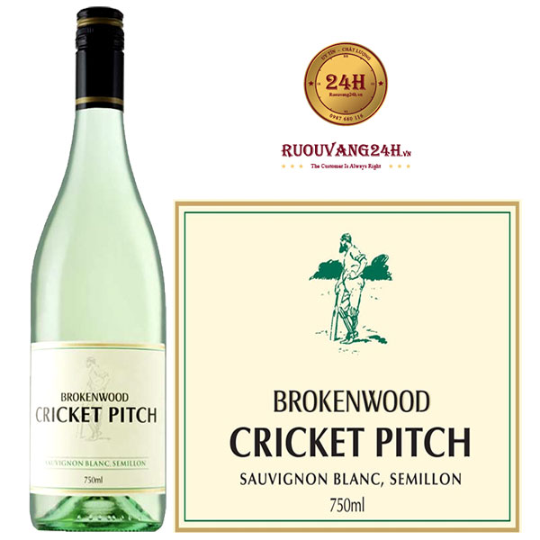 Rượu Vang Brokenwood Cricket Pitch