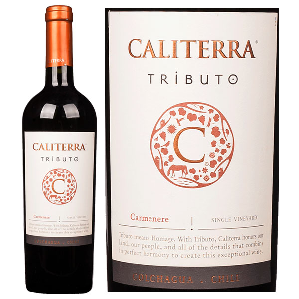 Rượu Vang Caliterra Tributo Carmenere