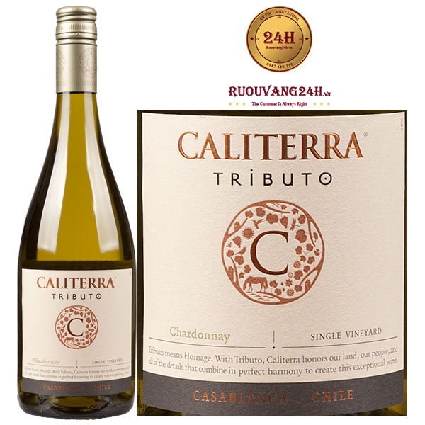Rượu Vang Caliterra Tributo Chardonnay