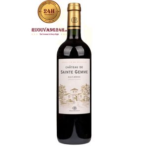 Rượu Vang Chateau De Sainte Gemme Haut Medoc Cru Bourgeois