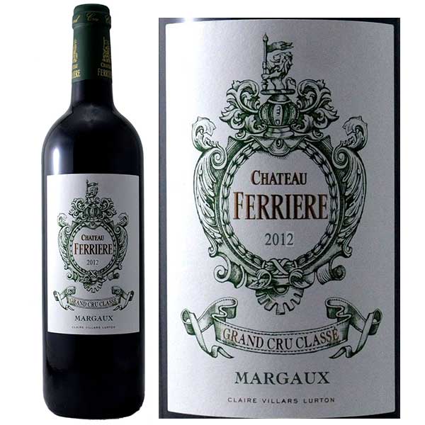 Rượu Vang Chateau Ferriere Grand Cru Classe Margaux