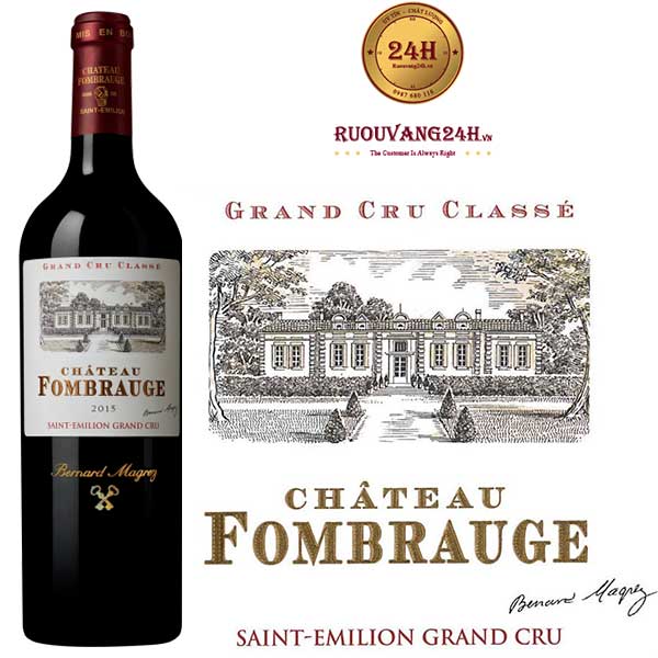 Rượu Vang Chateau Fombrauge Grand Cru Classe
