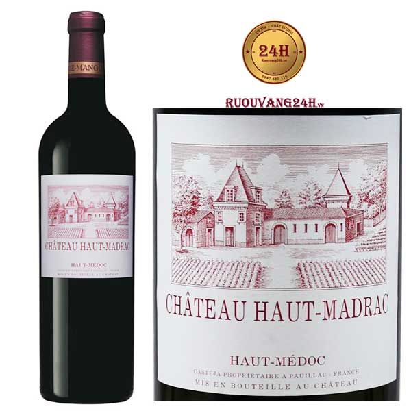 Rượu Vang Chateau Haut Madrac