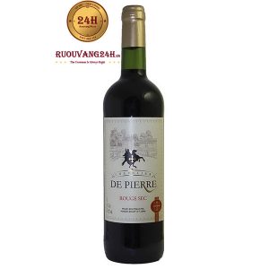 Rượu Vang Chevalier De Pierre Rouge Sec