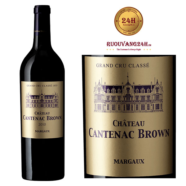 Rượu Vang Château Cantenac Brown Margaux