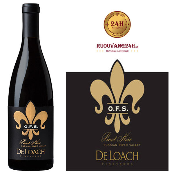 Rượu Vang DeLoach Pinot Noir OFS Tier