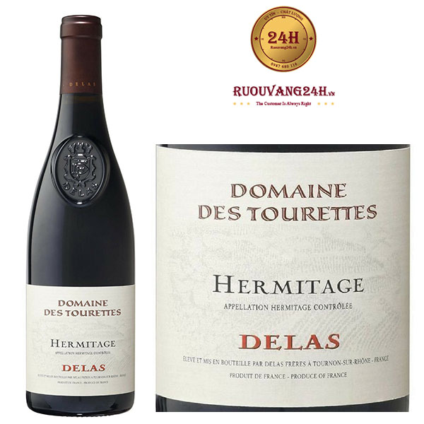 Rượu Vang Delas Domaine Des Tourettes Hermitage