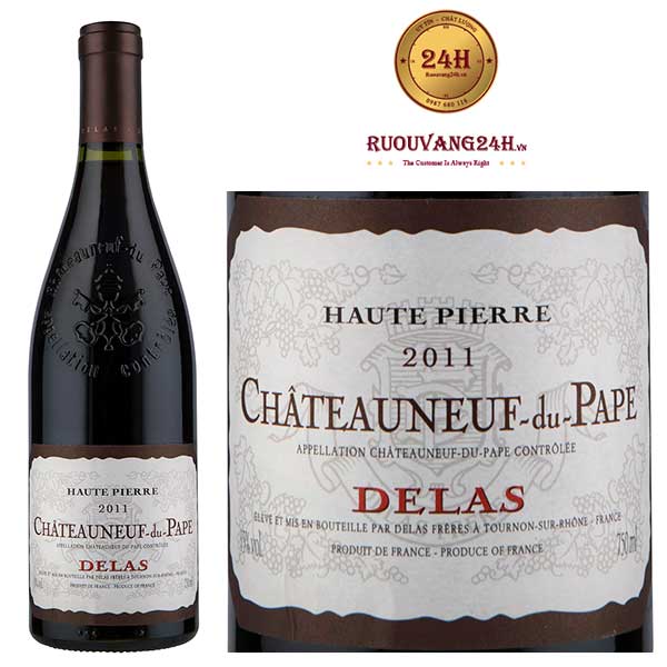 Rượu Vang Delas Haute Pierre Chateauneuf du Pape