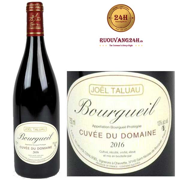 Rượu Vang Domaine Joel Taluau Bourgueil