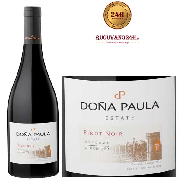 Rượu Vang Dona Paula Estate Pinot Noir