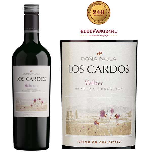 Rượu Vang Dona Paula Los Cardos Malbec
