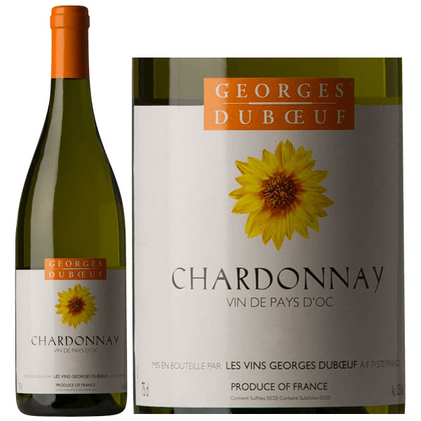 Rượu Vang Georges Duboeuf  Vin De Pays D’OC Chardonay