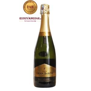Rượu Vang Gran Baron Cava Brut Reserva