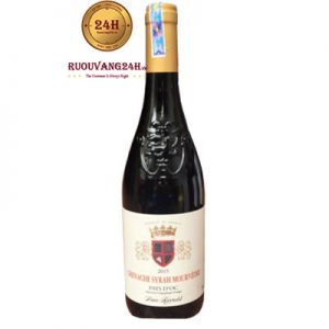 Rượu Vang Grenache Syrah Mourvedre Pays D'OC IGP