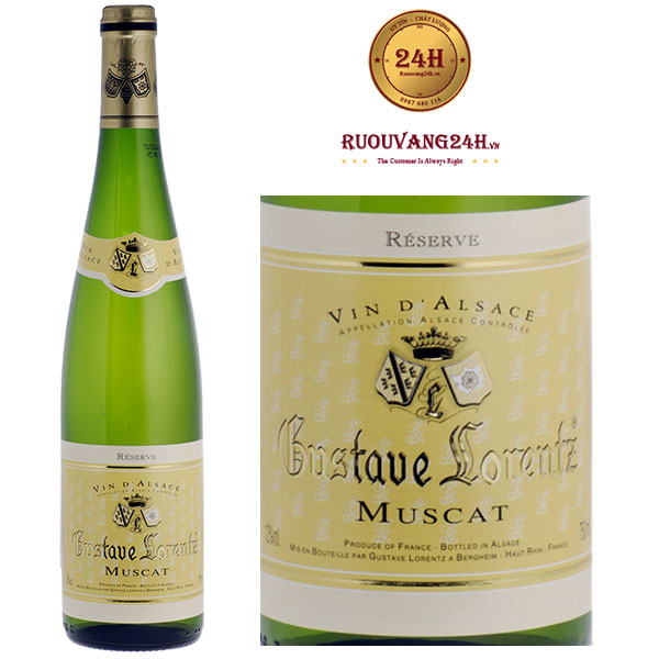 Rượu Vang Gustave Lorentz Alsace Muscat Alsace