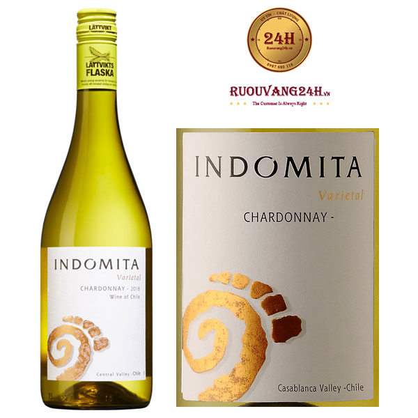 Rượu Vang Indomita Varietal Chardonnay