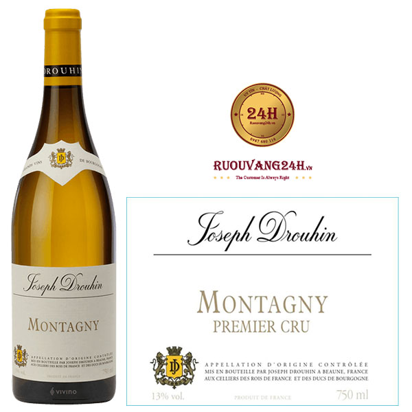 Rượu Vang Joseph Drouhin Montagny 1er Cru