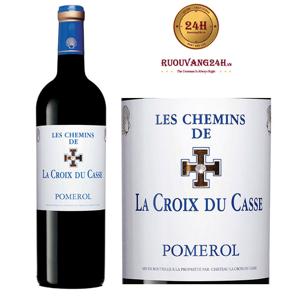 Rượu Vang Les Chemins de La Croix Du Casse Pomerol