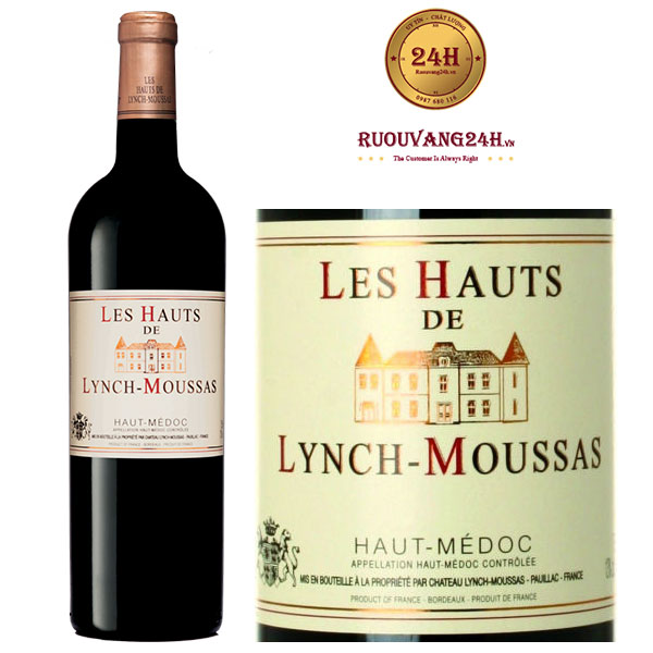 Rượu Vang Les Hauts de Lynch Moussas