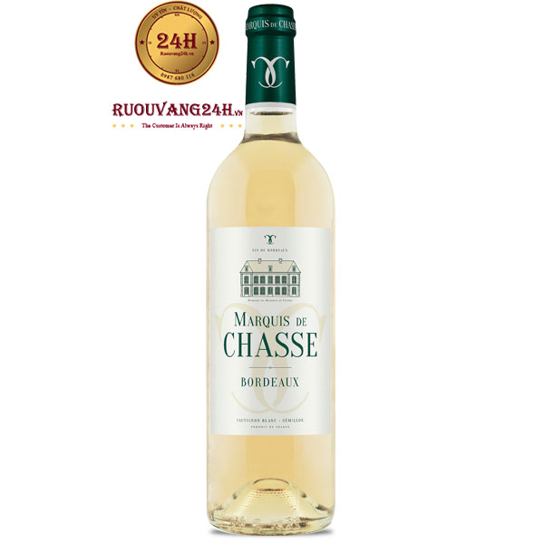 Rượu Vang Marquis de Chasse White Bordeaux
