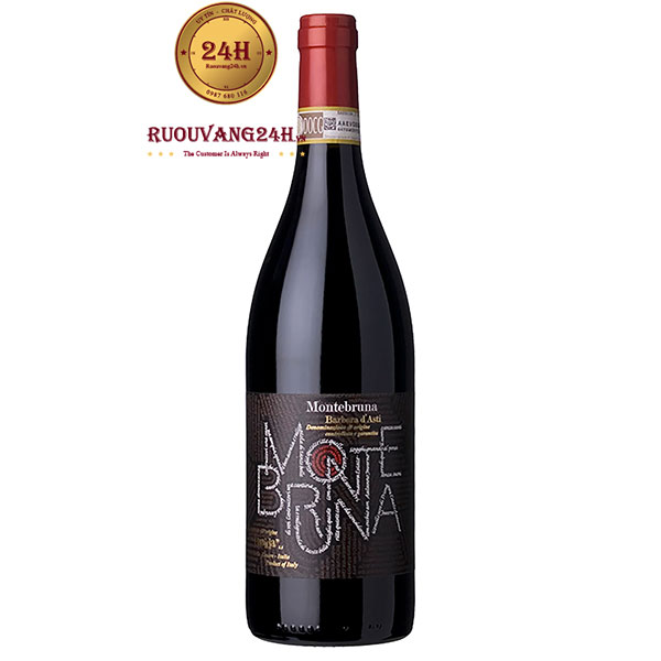 Rượu Vang Montebruna Barbera D’asti
