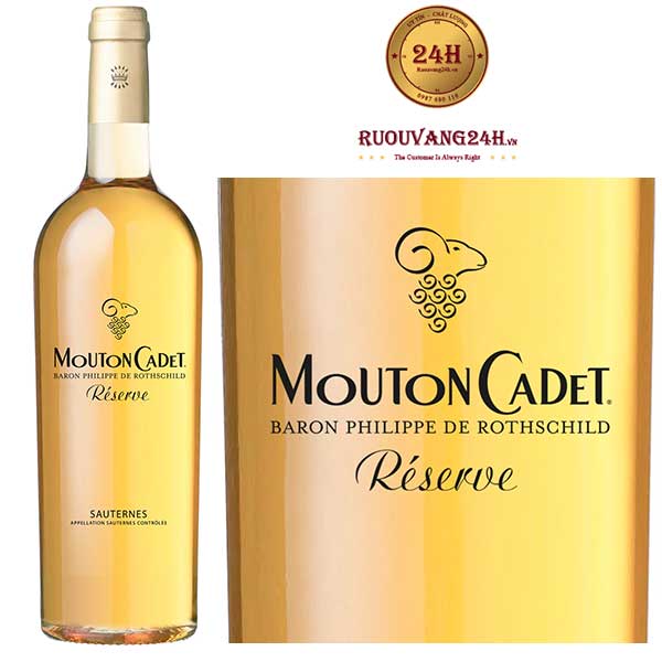 Rượu Vang Mouton Cadet Reserve Sauternes Bordeaux
