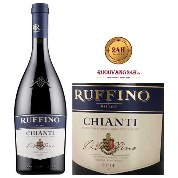 Rượu Vang Ruffino Chianti Sangiovese Blend