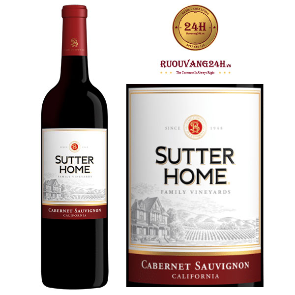 Rượu Vang Sutter Home Cabernet Sauvignon