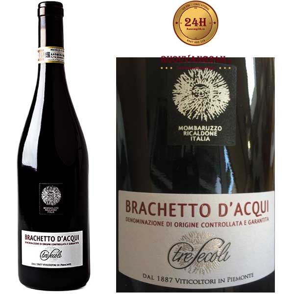 Rượu Vang Tresecoli Brachetto D’Acqui