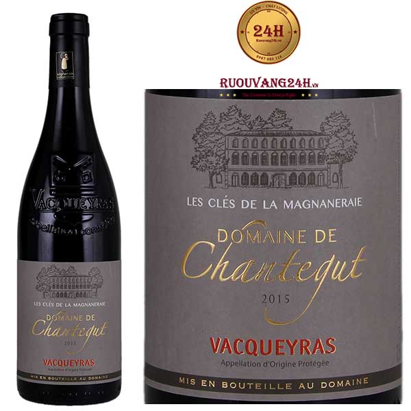 Rượu Vang Vacqueyras Domaine De Chantegut