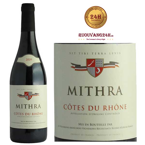 Rượu Vang Mithra Cote Du Rhone