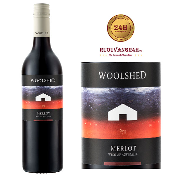 Rượu Vang Woolshed Merlot