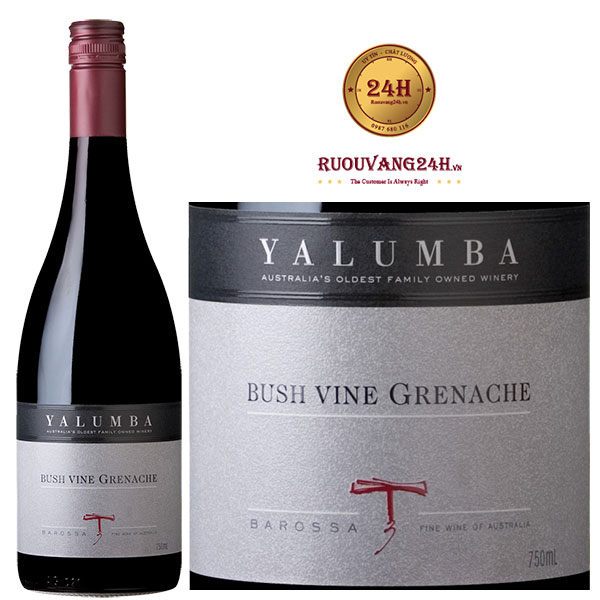 Rượu Vang Yalumba Barossa Bush Vine Grenache