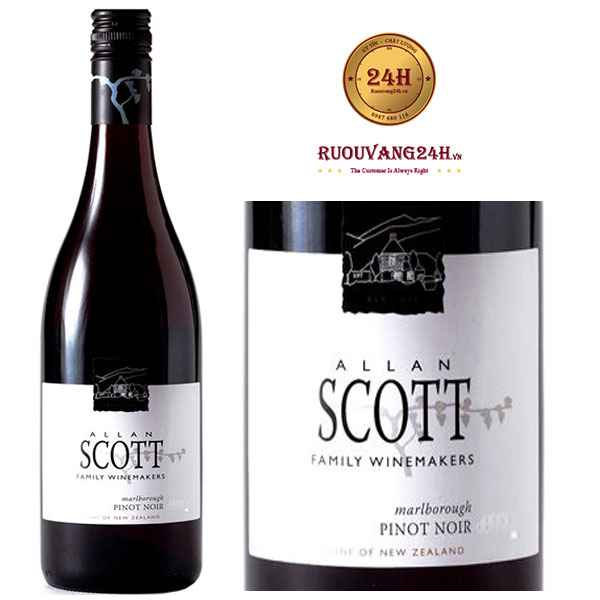 Rượu vang Allan Scott - Pinot Noir