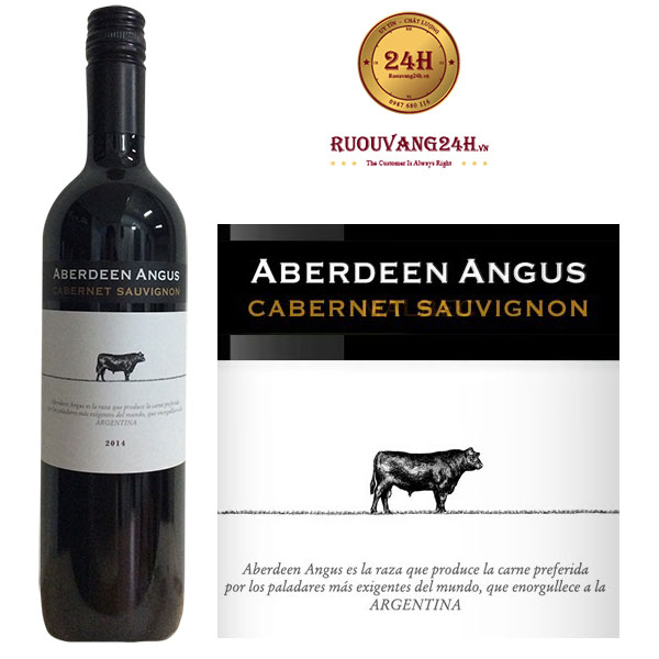 Rượu vang Angus Aberdeen Cabernet Sauvignon