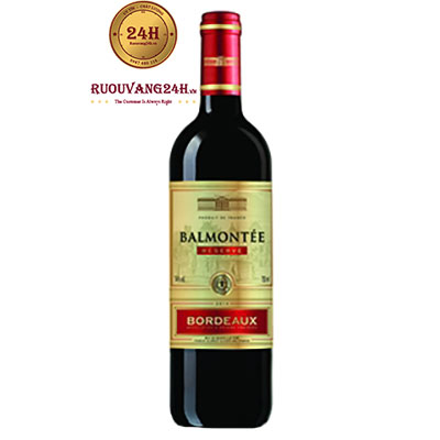 Rượu vang Bamontee Bordeaux Red